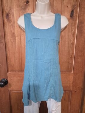 Sonoma Teal Blue Sleeveless Tank Top